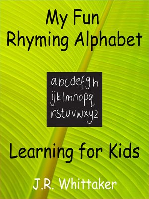 cover image of My Fun Rhyming Alphabet (Learning for Kids)